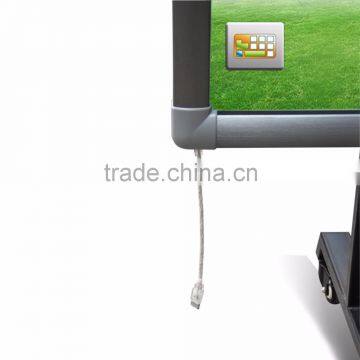 Smart interactive whiteboard with smart pen, eraser, pointer