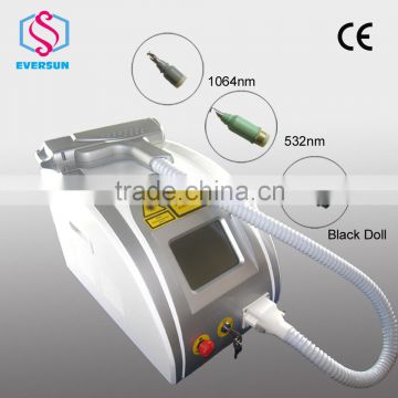 1064nm Latest Professional Pigment Wiping Out Machine/q Switch Nd:yag Laser Tattoo Removal Machine Telangiectasis Treatment