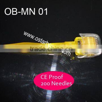 200 Needles Derma Roller Titanium Micro Needle Roller System MN 01 photo-4