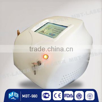 980nm spider vein removal machine vascular remover / 980nm diode laser