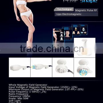 LED&Vacuum Lipo Electromagnetic Cavitation Machine(PEMF Shape)