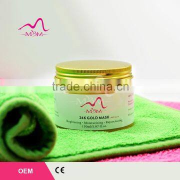 24k gold facial mask facial mask collagen face mask tightening refreshing anti-aging OEM custom brand