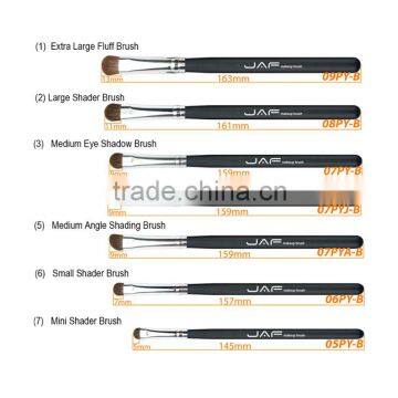 7pcs Medium Firm Smudge Firm Short Shader Brush Multifounction Face Cosmetics Brush for Makeup photo-2