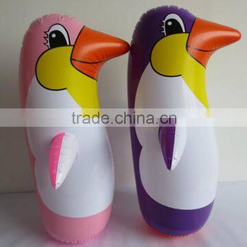 promotional pvc penguin tumber,inflatable toys for advertising,paly toys for kids