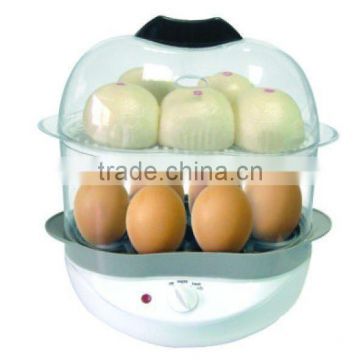 luxury stylish 2 layers electric egg boiler,egg cooker