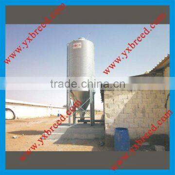 outdoor feed silos