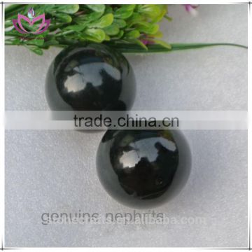 natural nephrite jade stone hand balls