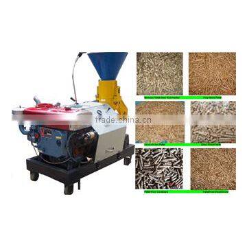 Small Olive Wood Pellet Machine (Flat Die)