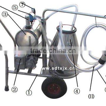 2014 best selling brand jade cattle xd32b cow milking machine for sale