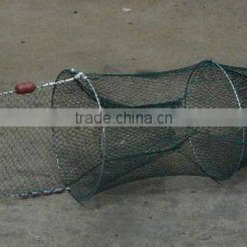 Long eel fish net ,crayfish traps net, fish cage