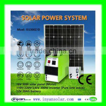 Home solar power system 300W