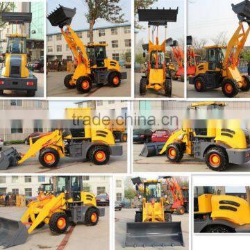 4wd radlader 2.0 ton wheel loader truck for farming and garden