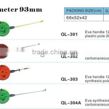 Wholesale EVA handle 125mm plastic pole 20cm ice rod