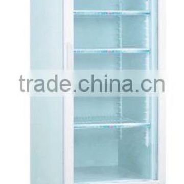 Upright wine and beverage coolers Cheap Vertical single door refrigerated display cabinets