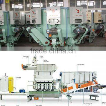 Buy mobile cement packing machine line