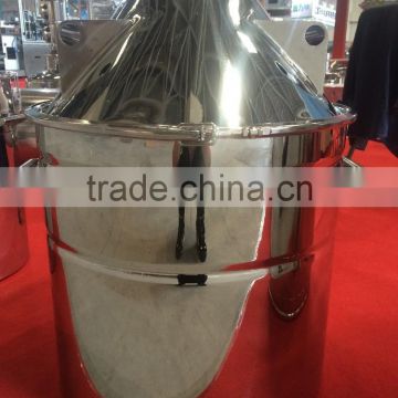 Stainless steel Feeding Drum/ 150L Drum with Hopper/150L Stainless Steel Storage tank