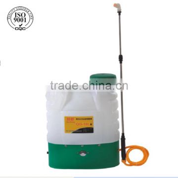 Electric knapsack sprayer for agriculture