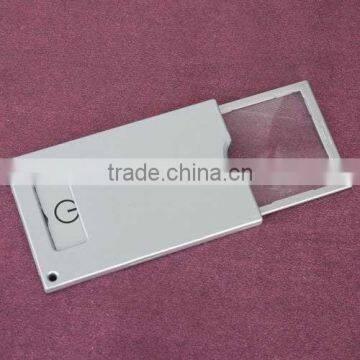 new popular folding magnifier glass, with high quality ,for promotion,custom color,OEM orders are welcome