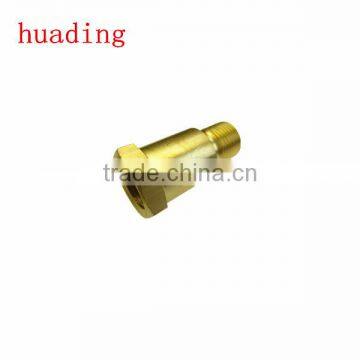 brass 1/4-inch Pneumatic female and male hex head adaptor