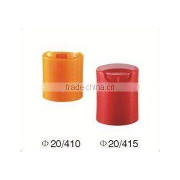 24/410 new design plastic double wall disc top cap for shampoo