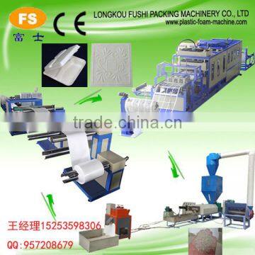 Best Full Auto Disposable Foam Plate/Container/Box/Tray Vacuum Forming Cutting Stacking Machine photo-2