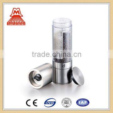 Latest wholesale high quality 2 in 1 manual pepper grinder buy direct from china factory