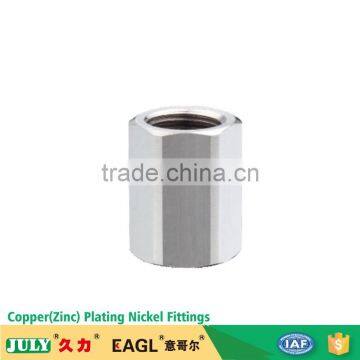 Hexagon Pneumatic fitting Straight Brass Compression fittings for pe pipe