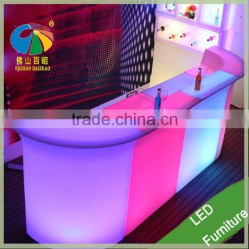 Plastic 16 Color Changing Club LED Bar Table