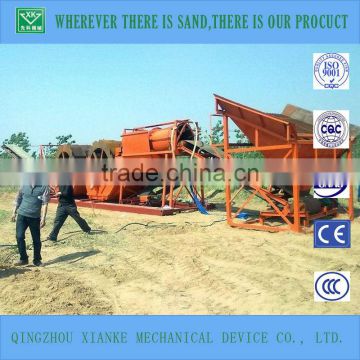 50t/h small silica sand washer machinery prices