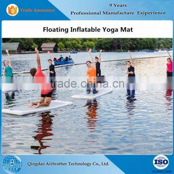 Professional Factory Customize Inflatable Floating Yoga Mat Island photo-2