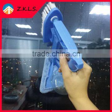 Household Cleaning Multifunction 3 In 1 Spray Brush Set With Cloth photo-3