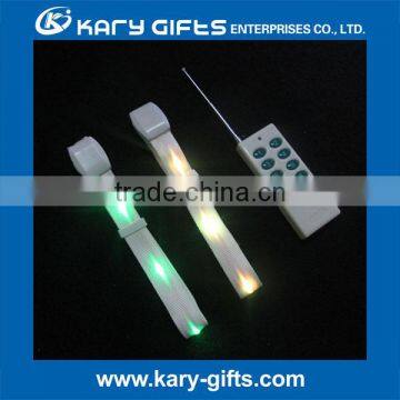RGB Color Glow Bracelets Remote Control Led Wrsitband photo-3