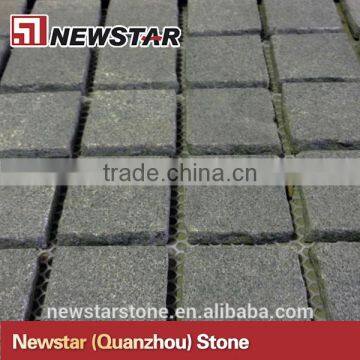 stone type dark basalt cobble stone