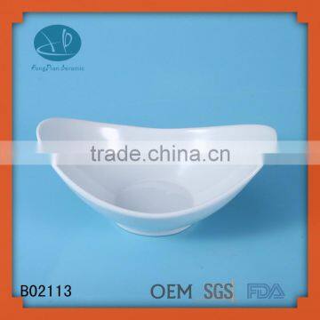 direct sale ceramic cereal bowl,boat shaped ceramic bowls