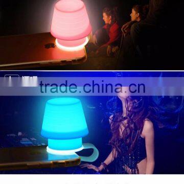 Creative Cellphone Lampshade With Holder. Portable Silicone Lamp-Chimney For Mobile Phone FlashLight photo-5