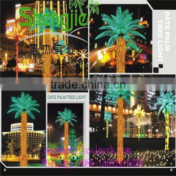 China Supply SJLJ00593 for Outdoor Decorative Led Tree/ Led Palm Tree,lighted Palm Tree photo-6