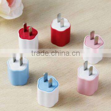 Plum blossom type power adapter /USB power converter