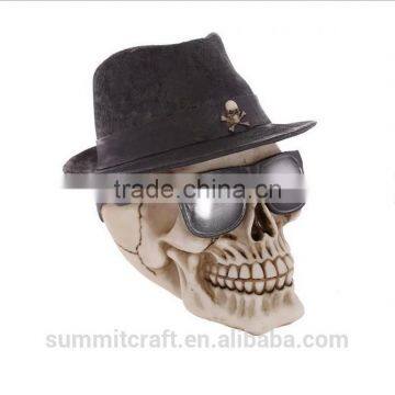 Creative Geek Style Mr Skull Resin Skull Head photo-5
