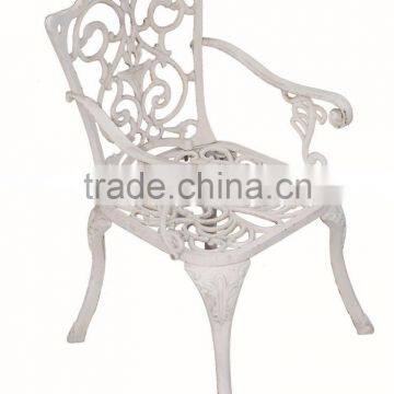decorative indoor cast iron chair