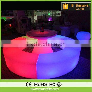 nail bar furniture / wine barrel bar table / led bar table