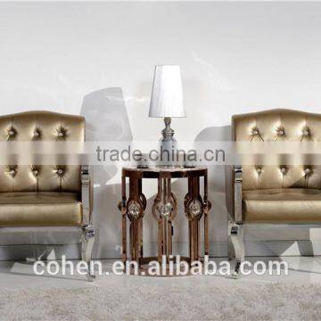 Royal Stainless Steel Hotel/living Room Furniture Side/corner Table B818-2G