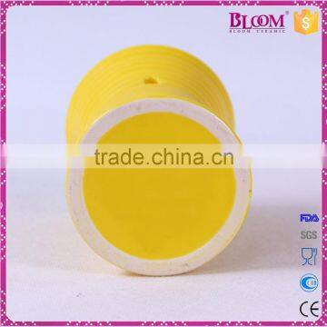Ceramic Yellow Oil Burners for Tealight Candles Craft photo-6