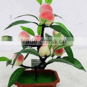 Artificial MiNi Peach Tree Bonsai Real Touch for Indoor & Outdoor Decoration photo-4