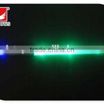 36cm factory supply LED flashing weapon toys plastic sword with green light