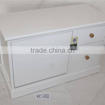 White High Quality Modern Wooden Shoes Cabinet HX13-502