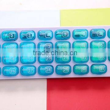 Monthly Keyboard Pill Box for Any Language Printing photo-5