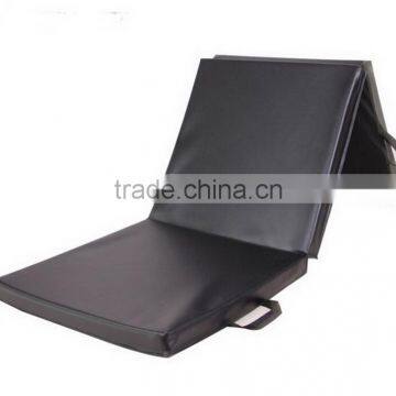 China cheapest anti skid pu leather gymnastics mat