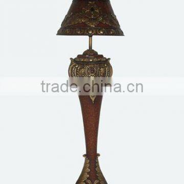 China Wholesale hand painted Decorative Polyresin Floor Lamp Furniture