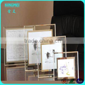 Clear Lovely Acrylic Photo Frame Acrylic Calendar Display Holder Tabletop Photo Frame photo-2