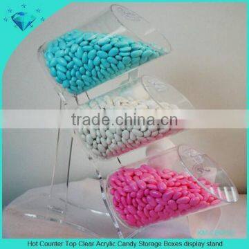 Clear Acrylic Tube Candy Box With Spoon,acrylic Candy Box photo-2